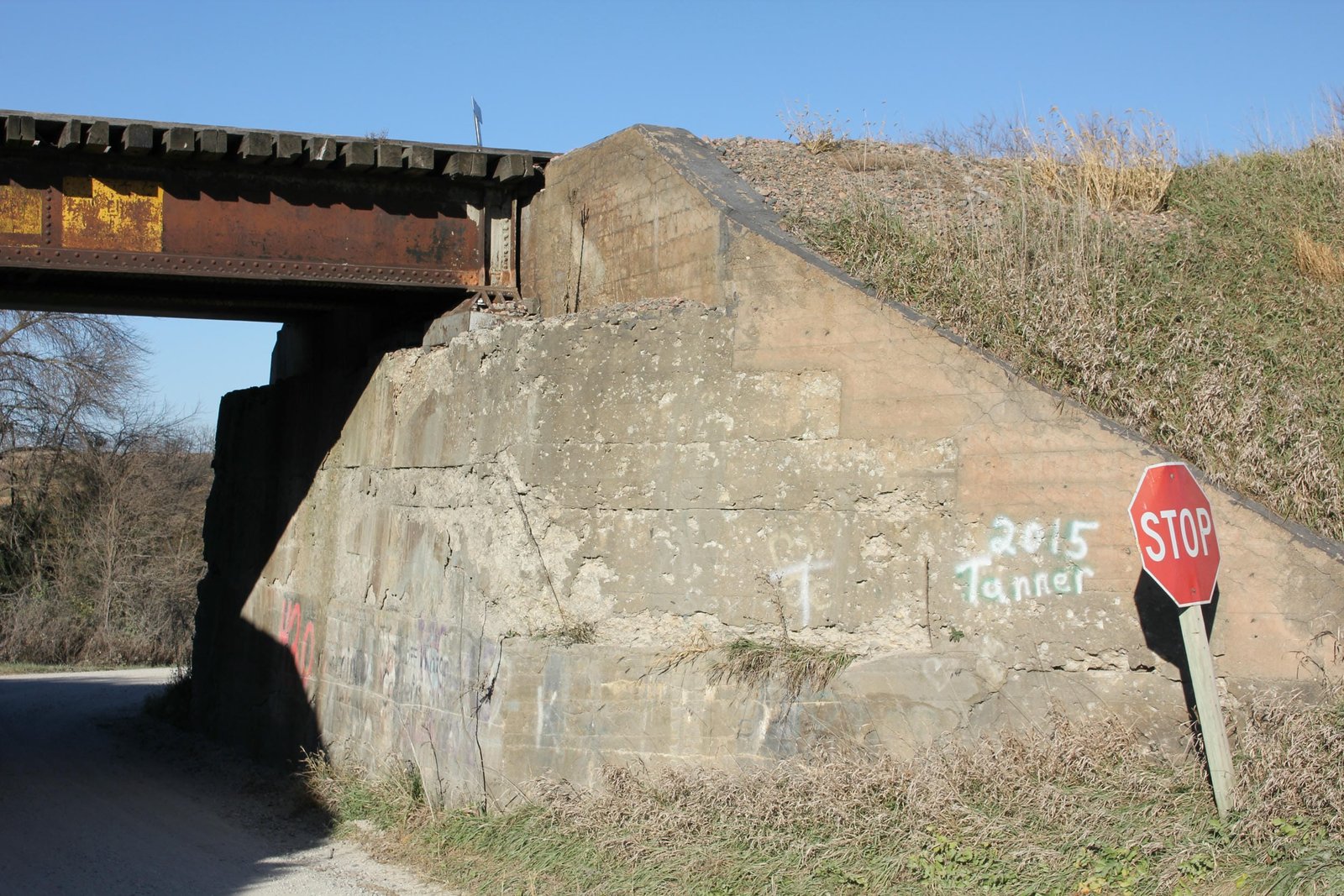 East abutment